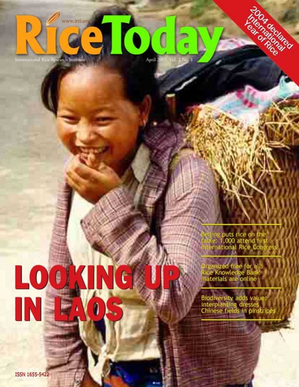 Rice Today Vol. 2, No. 1 (April 2003) - Rice Today